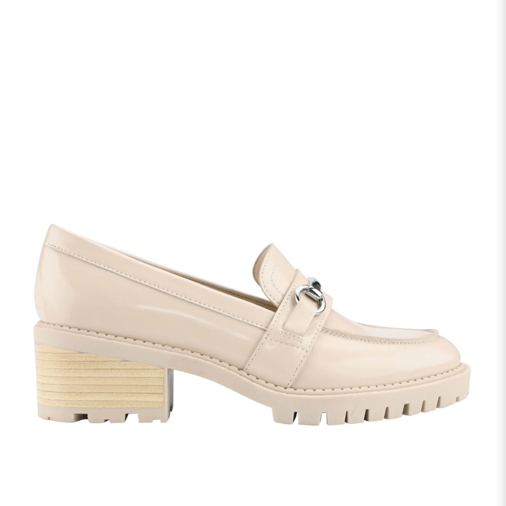 Marc Fisher cream loafers